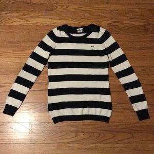 Lacoste Women’s Long Sleeve Knit Sweater, Size 34